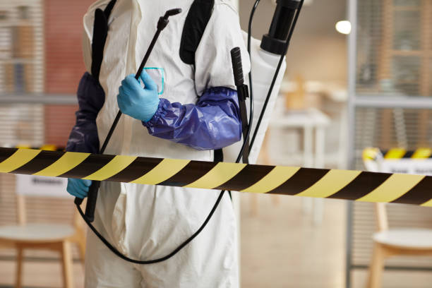 Professional Blood Cleanup technician working in Milford, IL